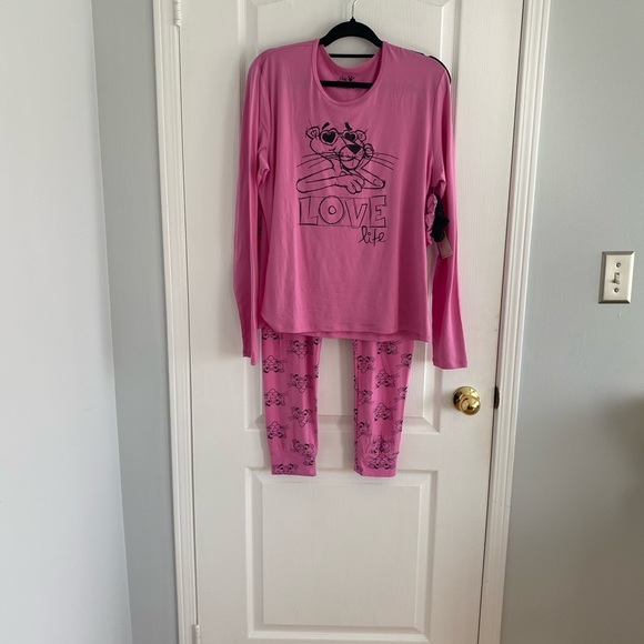 Brand New Pink Panther PJ set - Picture 3 of 9